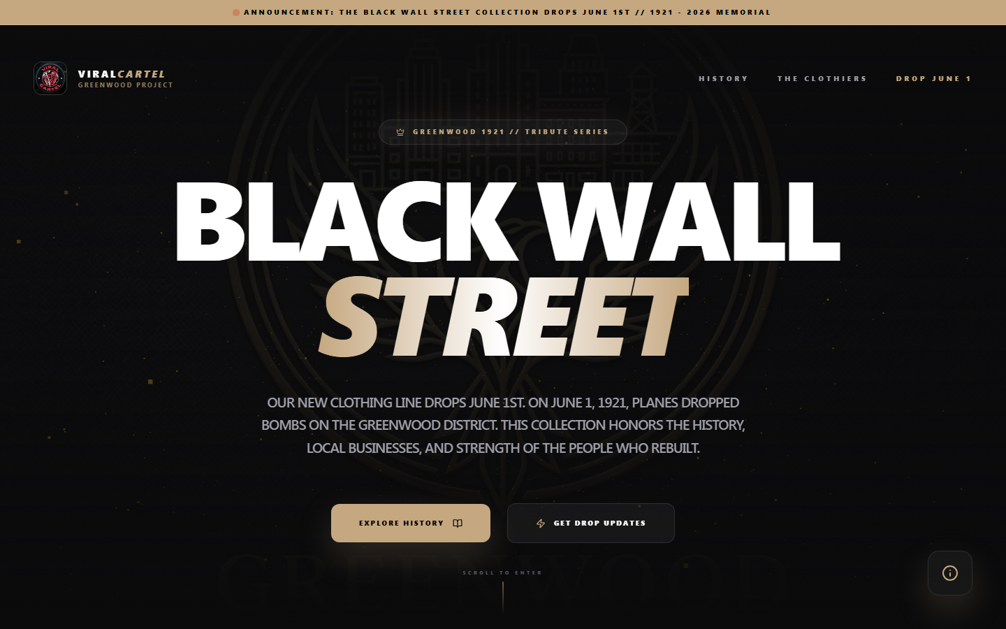 Viral Cartel — streetwear storefront